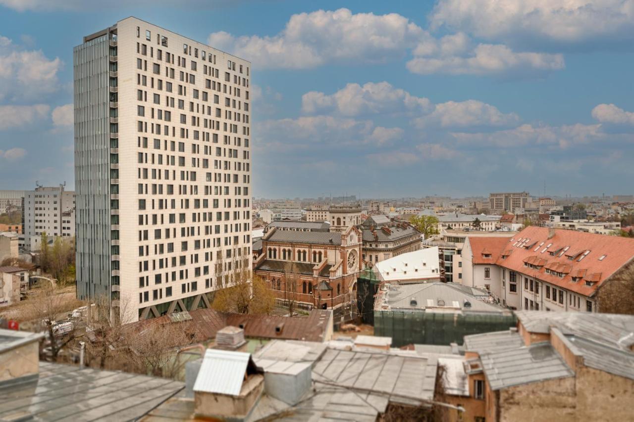 Splendid 2Br Apartment With Breathtaking Views Of Casa Poporului 부쿠레슈티 외부 사진